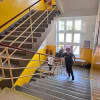 Běh do schodů