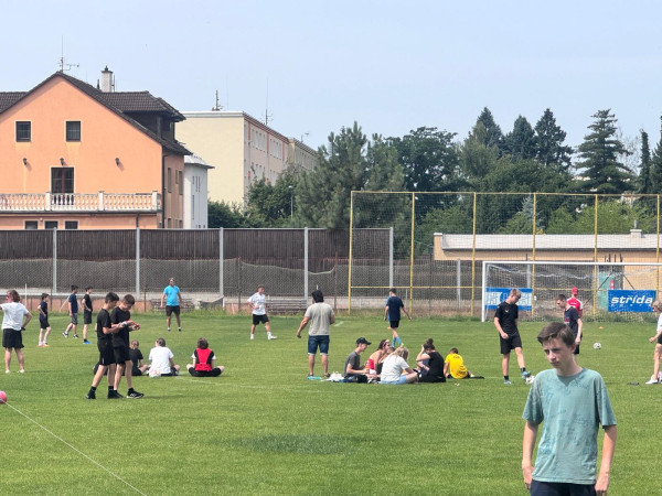 Fotbalové utkání na druhém stupni – 23. června 2025